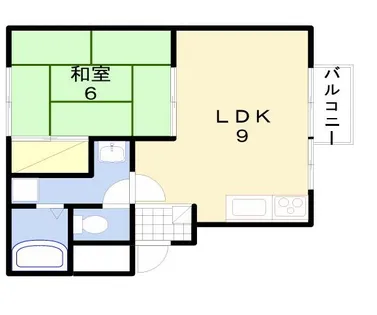 ハイツ48【102号室】の間取り