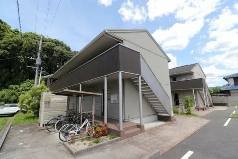 プログレスI A棟【2階】の外観