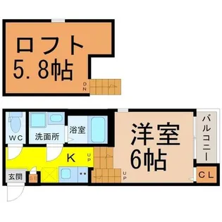 石場町ベース【2階】の間取り