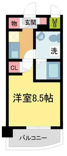 セレニテ甲子園I【212号室】の間取り