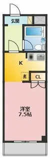 is高師【3階】の間取り