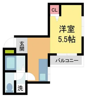 アルル西宮【5階】の間取り