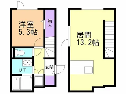 セントウレア【102号室】の間取り
