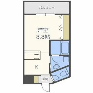 ラムアンドエヌエンタープライズ【5階】の間取り