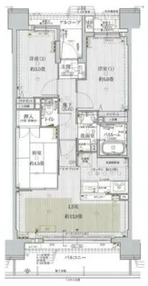 ワコーレ姫路AXIS【9階】の間取り