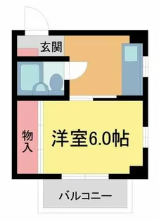 クレセント夙川【101号室】の間取り