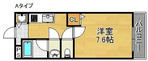 マンダリン・ヴィラ【2階】の間取り