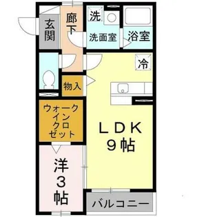 メゾン ド アール【2階】の間取り