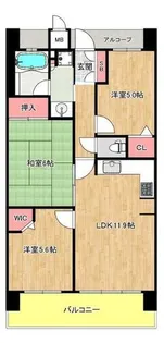 エスリード九条【402号室】の間取り