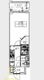 ALIVISドーム前【11階】の間取り