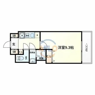 GLUCK MAISON S-SAKAI XVI【2階】の間取り