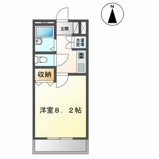コーポエクセル2【2階】の間取り