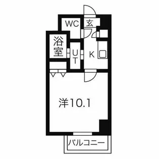 ヒルズストーン徳重【402号室】の間取り