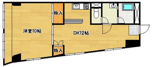 六信マンション【3階】の間取り