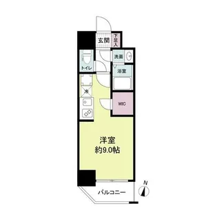 アプリーレ元町ウエスト【9階】の間取り