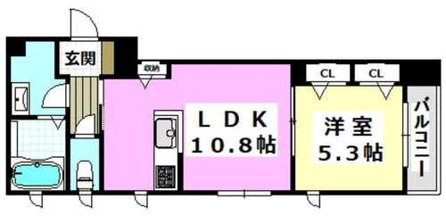 ShaMaison 和【1階】の間取り