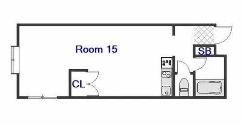 田中ハイツ【2階】の間取り