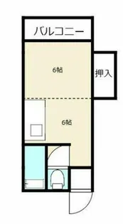 喜多マンション【2階】の間取り