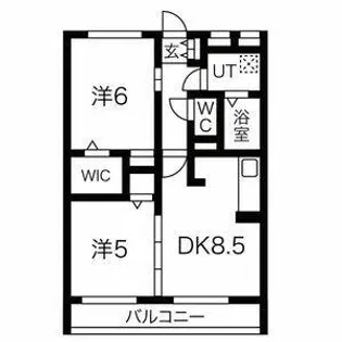 ペルルIII【00102号室】の間取り