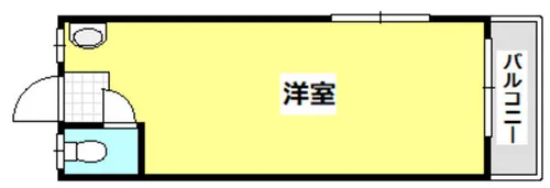 ハウス西舟木【101号室】の間取り