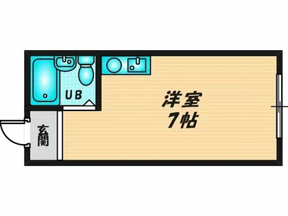 GOマンション【203号室】の間取り