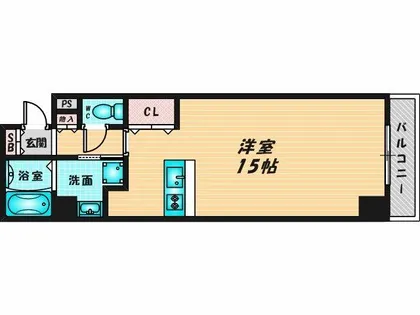 ベローナ【5階】の間取り