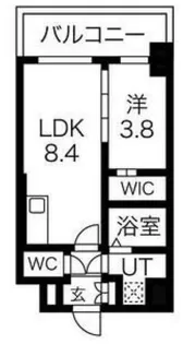 エスリードレジデンス梅田マークス【3階】の間取り