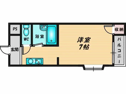 ピッコロオベスト【2階】の間取り