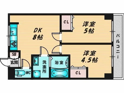 小林マンション【2階】の間取り