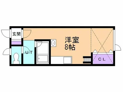 Taka Court【201号室】の間取り