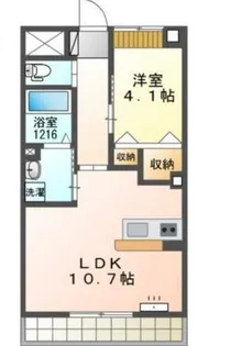 パラシオ レイ【1階】の間取り