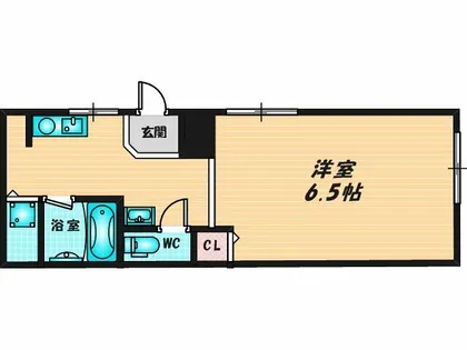 サカエマンション【1階】の間取り