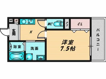 オーク永和【1階】の間取り