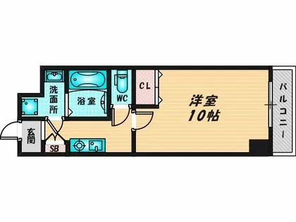 プリマベーラ新今里【5階】の間取り