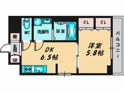 グラン・シャイニー【9階】の間取り