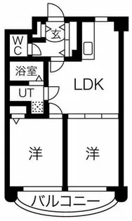 さくらHills YAGOTO【3階】の間取り