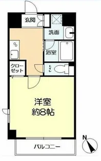 モン・ルポー【4階】の間取り