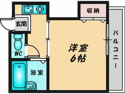 シャトー・ラフィット【5階】の間取り