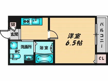 レジュール・ウール【2階】の間取り