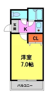 プラザイマイ【3階】の間取り