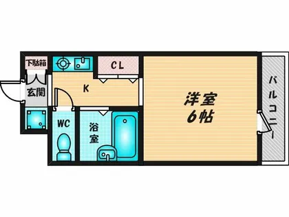 カサデルチルコ【3階】の間取り