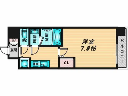 La Douceur北巽【14階】の間取り