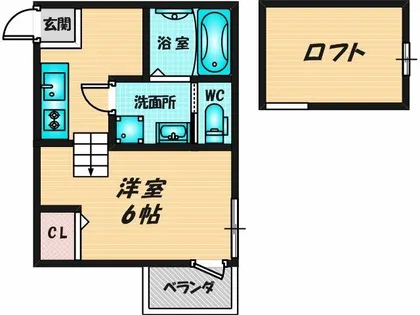 Maison Plum【1階】の間取り