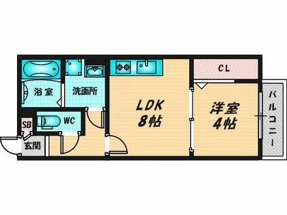 Vezelia【1階】の間取り