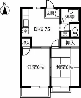 シリウス93【107号室】の間取り