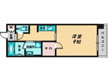 トレス・アコルデ【4階】の間取り