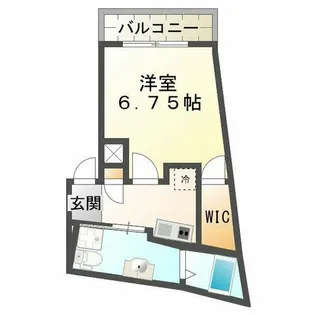 THE CITY 塩屋【1階】の間取り