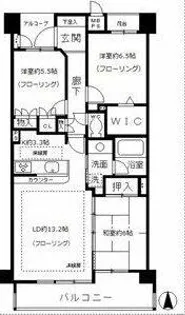 aLATO白壁東【2階】の間取り
