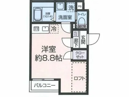 CLAN ONE【1階】の間取り