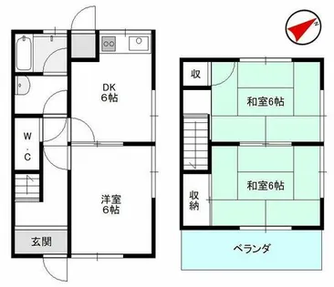 3DKの間取り画像